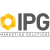 IPG marketing solutions grey and yellow logo