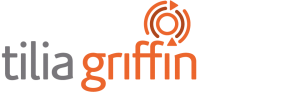 tilia griffin orange and grey logo