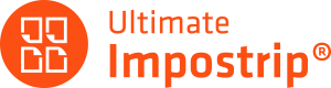ultimate impostrip orange with four pages white logo